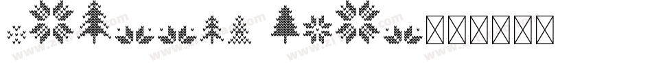 Knitted font字体转换